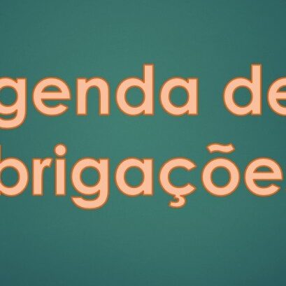 Agenda de Obrigações