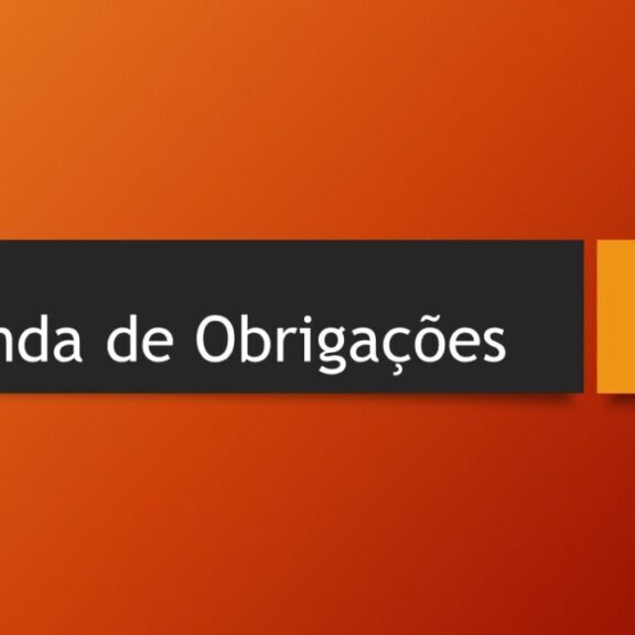 Agenda de ObrigaçõesX